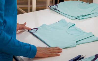 textile and garment factory at a garment factory quality control check for defects