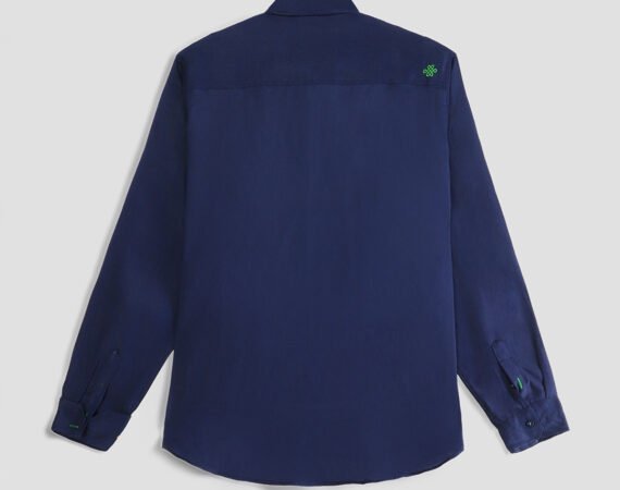 Long-Sleeve Linen Shirt